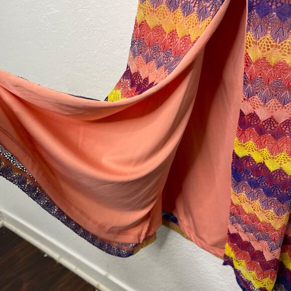 Wild Fable Target Womens Dress Size M Multicolored Long Summer Pull On Maxi - Picture 11 of 14